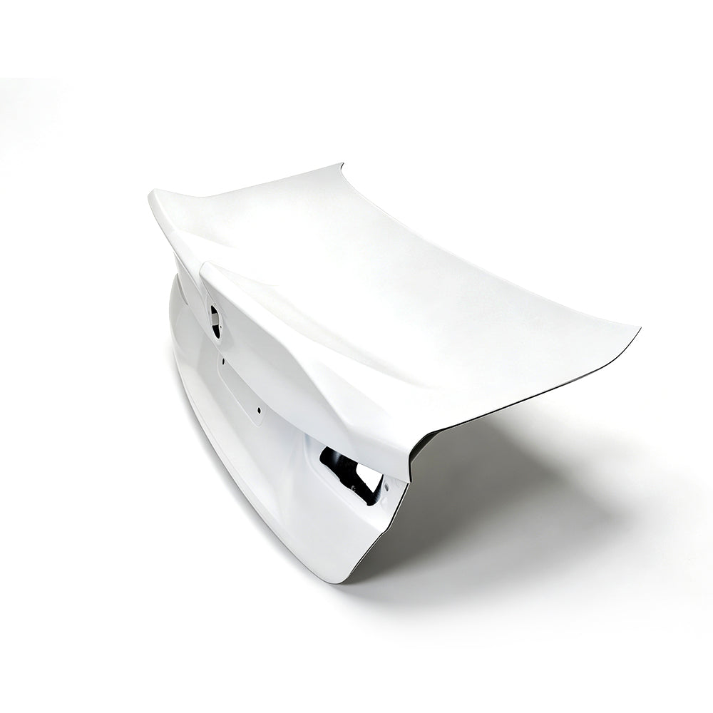 SOOQOO BMW M3 G80 Rear Trunk Lid In Primer Finish Carbon — product view 3