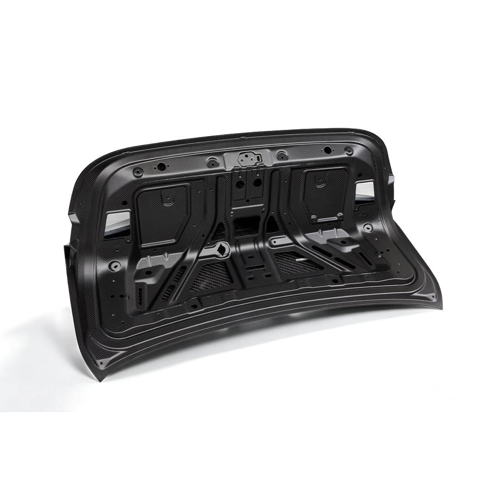 SOOQOO BMW M3 G80 Rear Trunk Lid In Primer Finish Carbon — product view 7