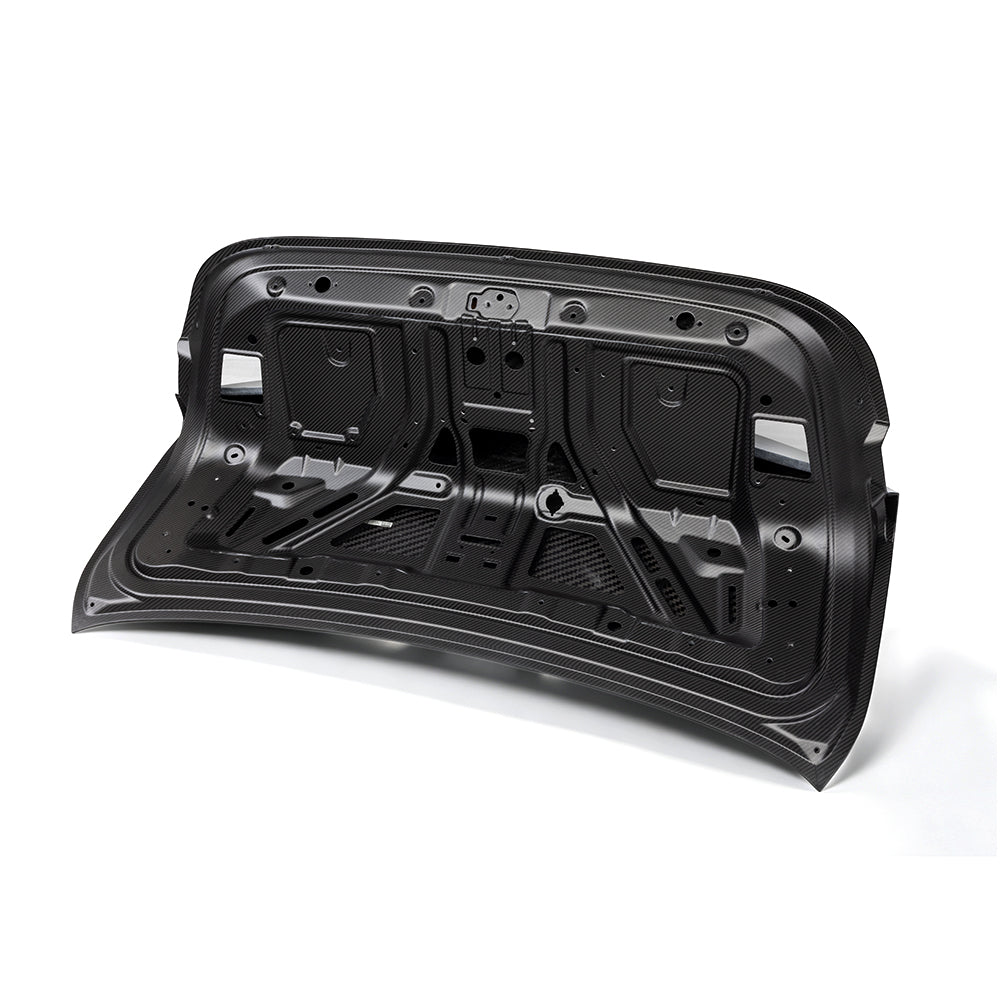 SOOQOO BMW M4 G82 Rear Trunk Lid In Primer Finish Carbon — product view 6