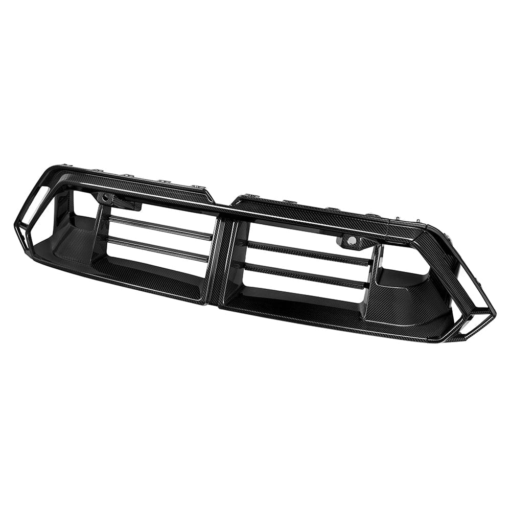 SOOQOO BMW M5 G90 Front Lower Grille In Prepreg Carbon Fiber — product view 3