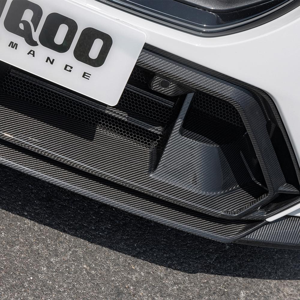 SOOQOO BMW M5 G90 Front Lower Grille In Prepreg Carbon Fiber — product view 2