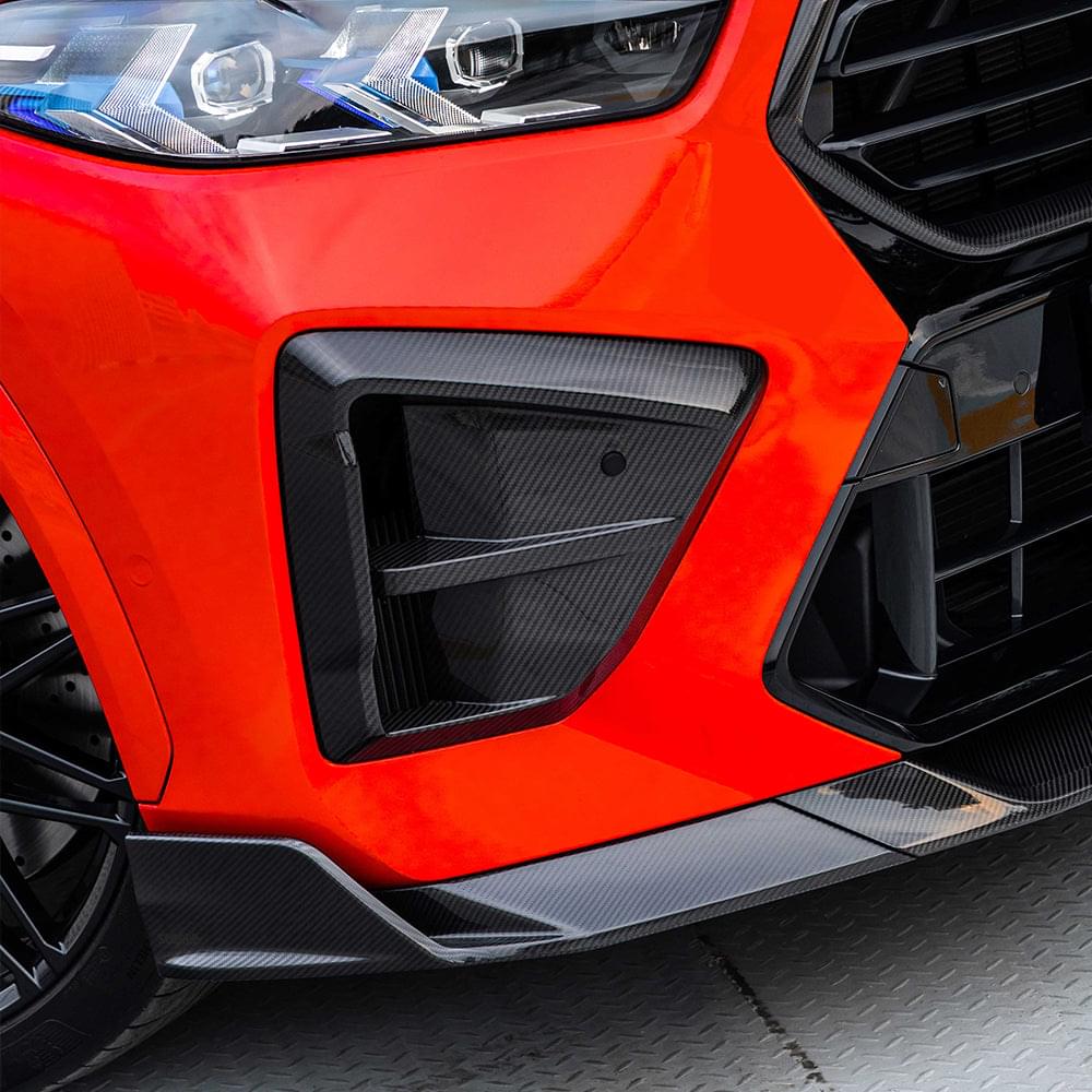 SOOQOO BMW X5M F95 LCI Air Duct In Prepreg Carbon Fiber — product view 8