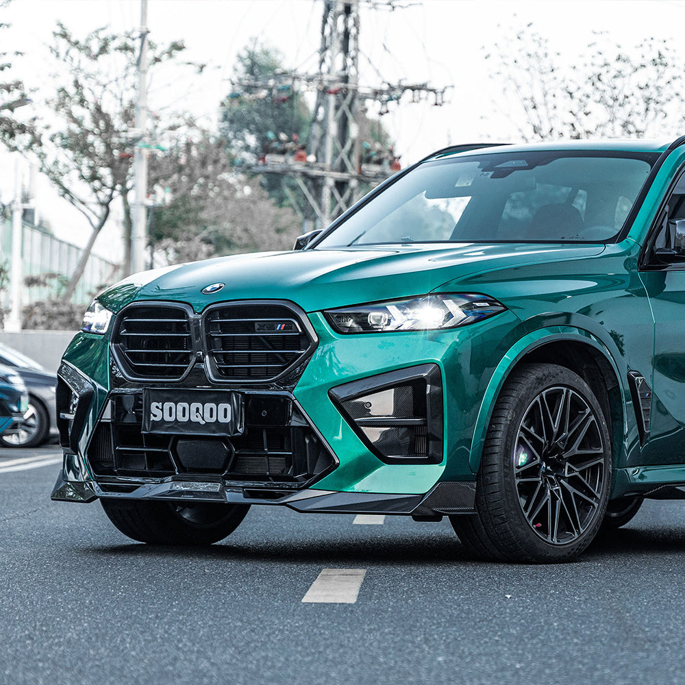 SOOQOO BMW X5M F95 LCI Air Duct In Prepreg Carbon Fiber — product view 6