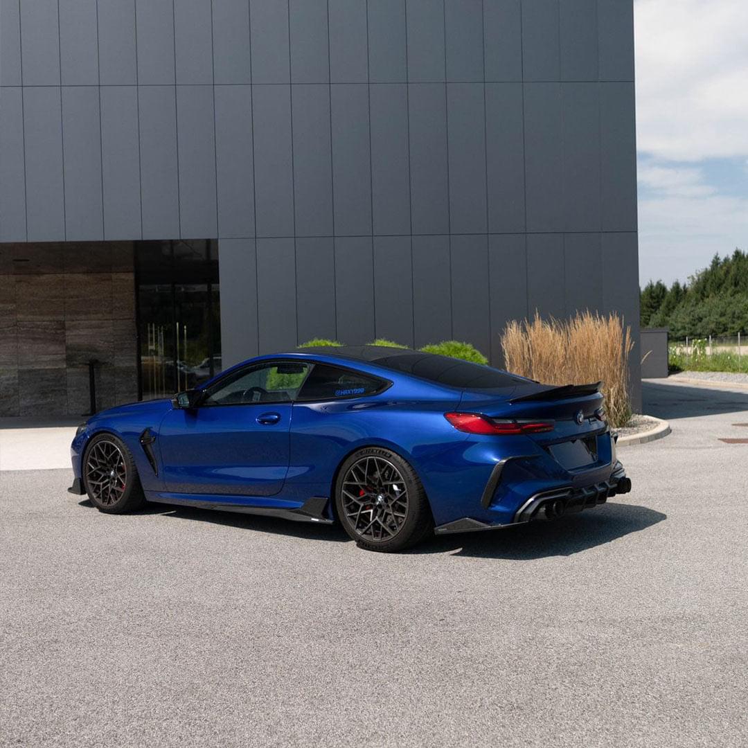 SOOQOO BMW M8 F93 Rear Diffuser In Prepreg Carbon Fiber — product view 11