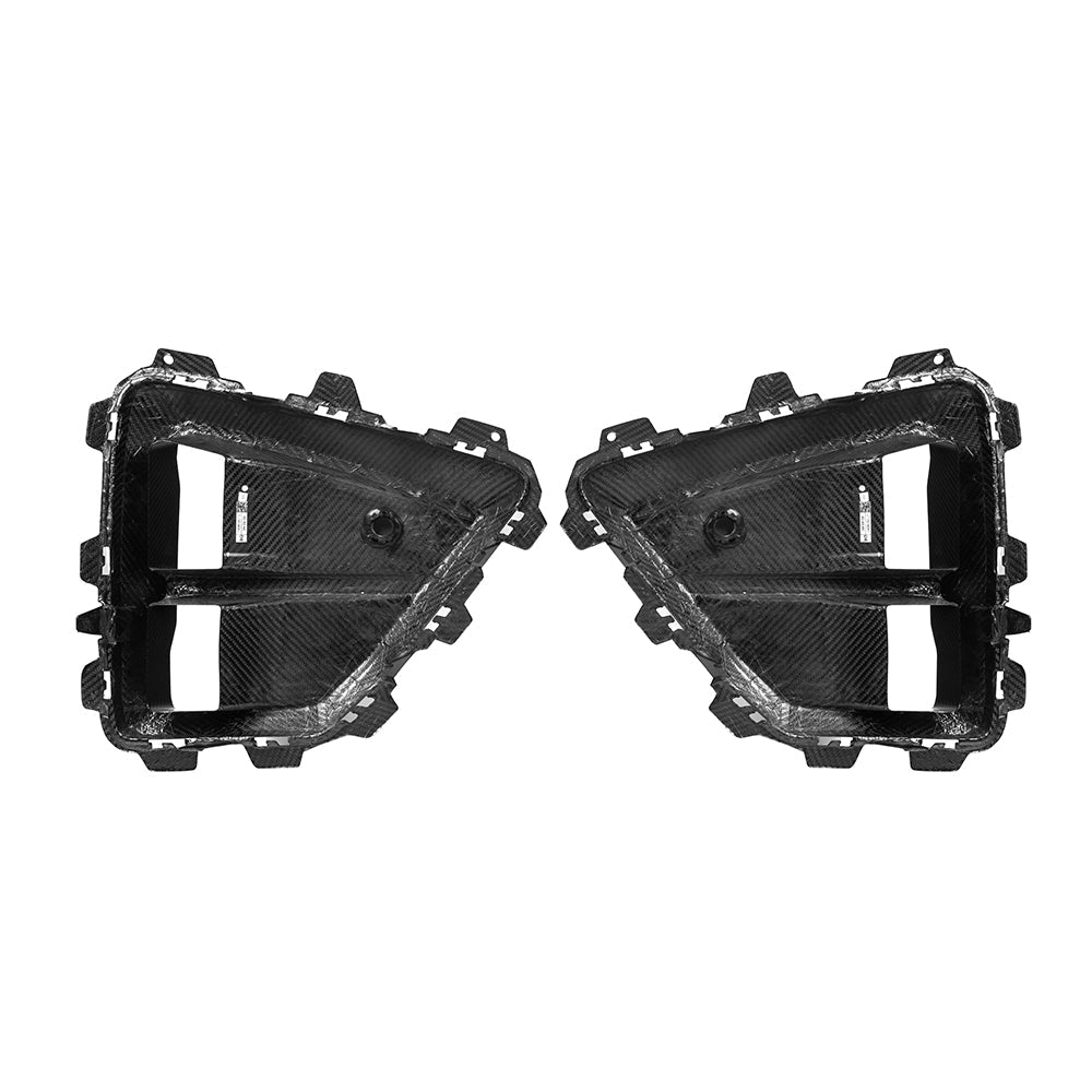 SOOQOO BMW X5M F95 LCI Air Duct In Prepreg Carbon Fiber — product view 3