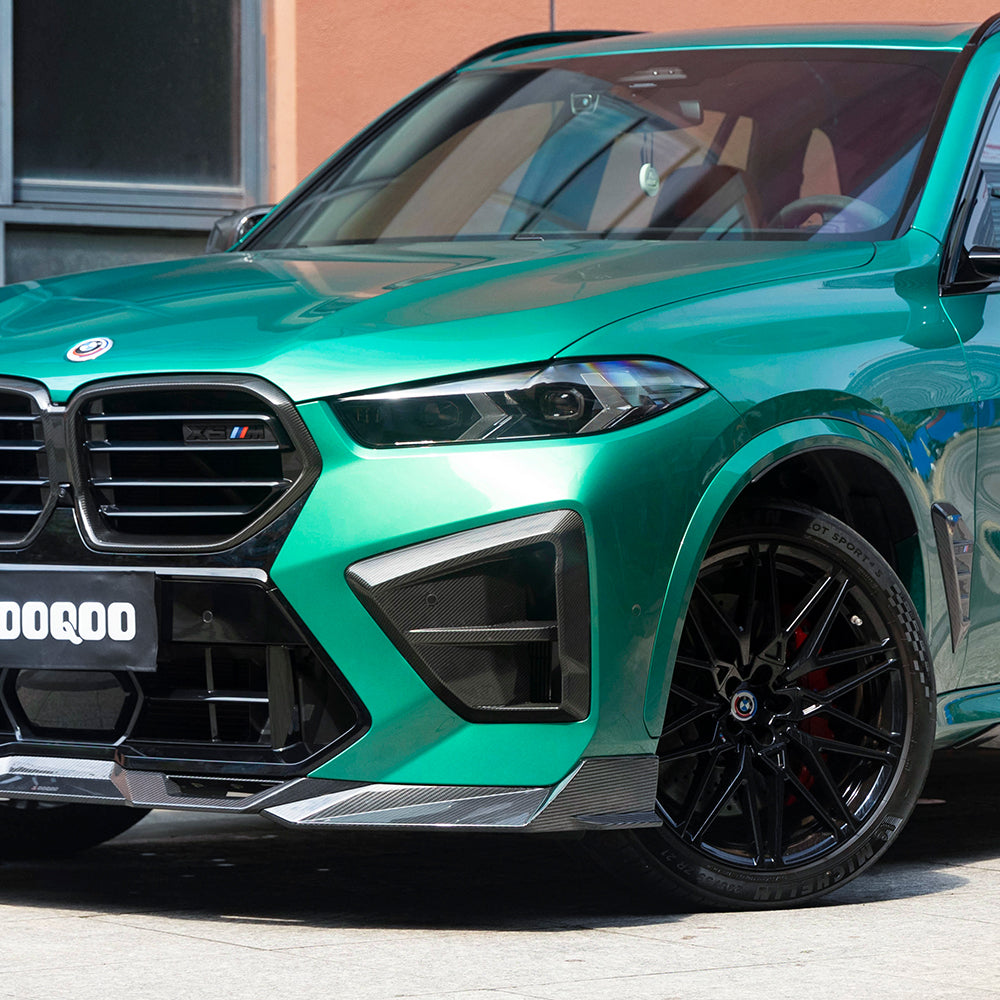 SOOQOO BMW X5M F95 LCI Air Duct In Prepreg Carbon Fiber — product view 2
