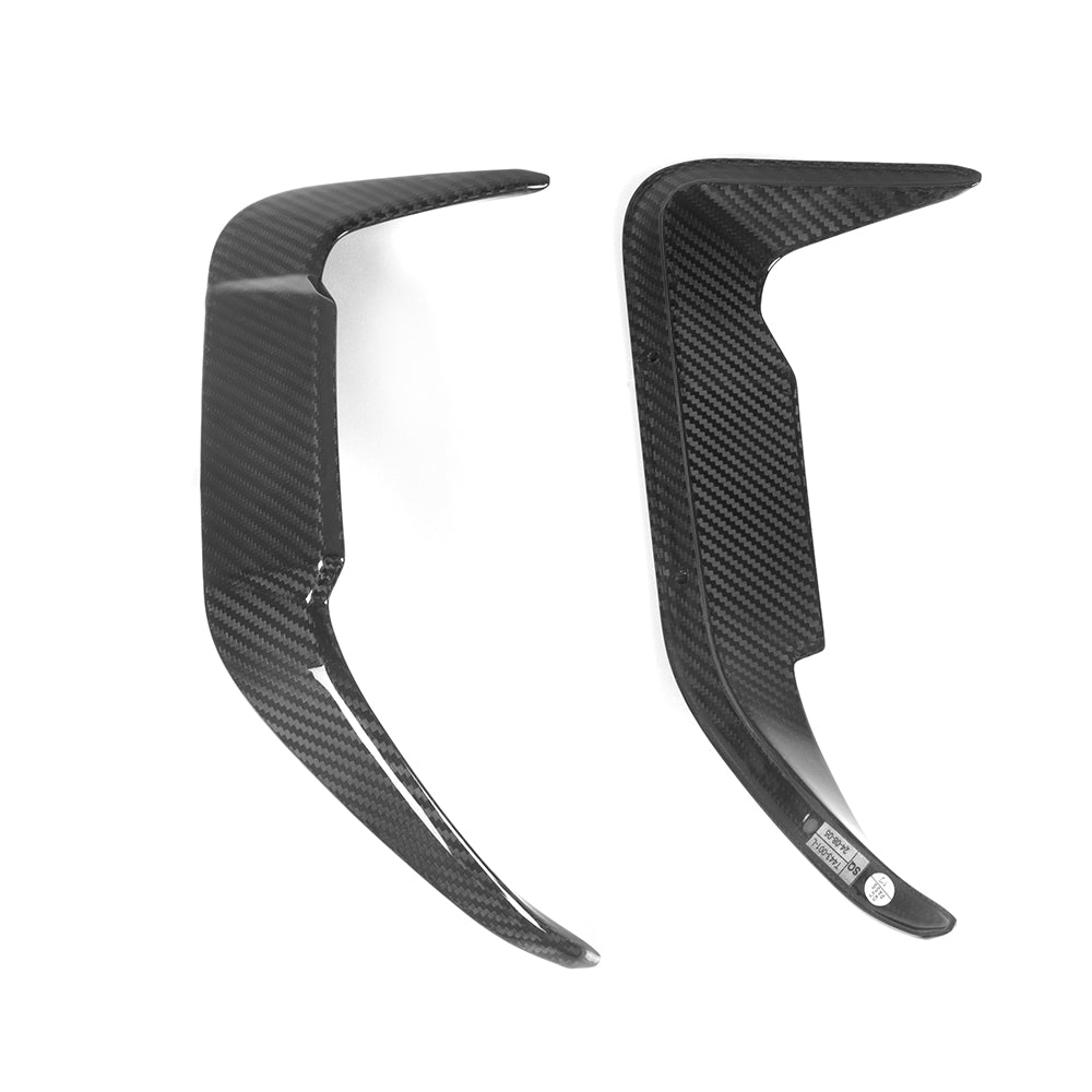 SOOQOO BMW X5M F95 LCI Rear Bumper Insert In Prepreg Carbon Fiber — product view 5