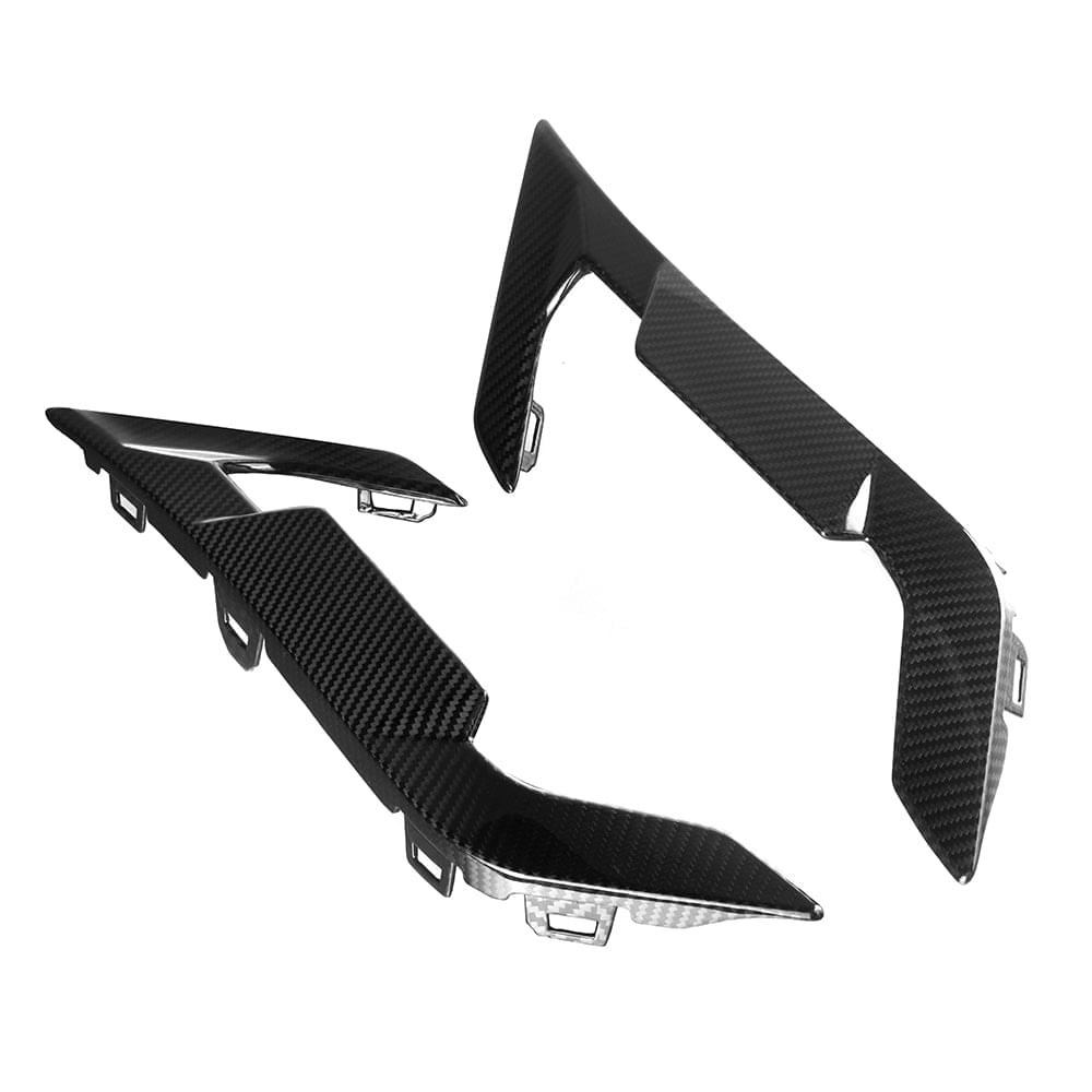 SOOQOO BMW X6M F96 Side Fender Trim In Prepreg Carbon Fiber — product view 3