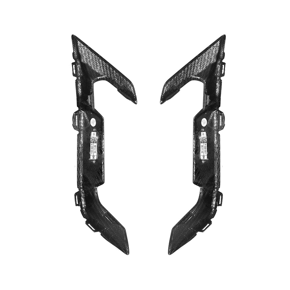 SOOQOO BMW X6M F96 Side Fender Trim In Prepreg Carbon Fiber — product view 7