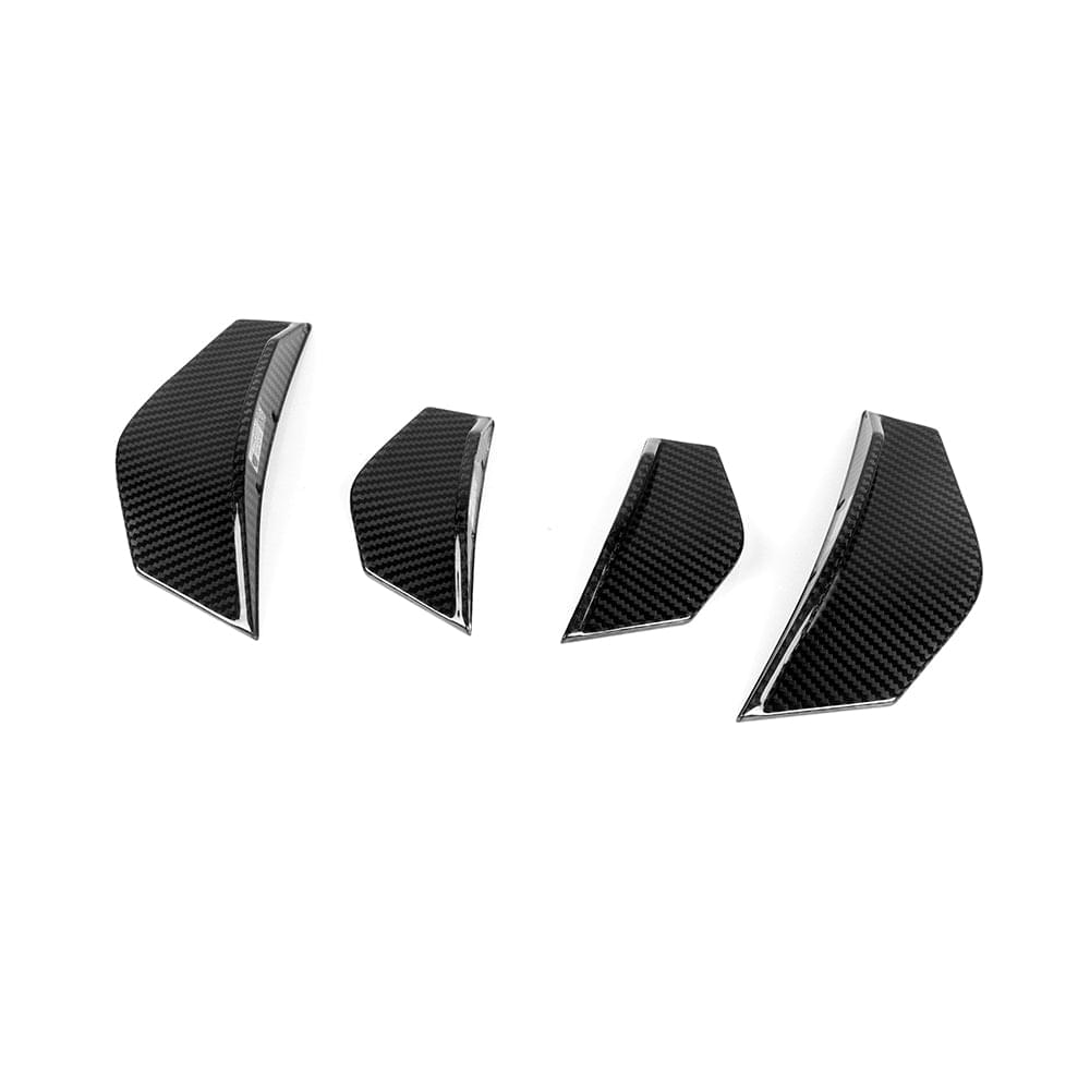 SOOQOO BMW M2 F87 Front Canards In Prepreg Carbon Fiber — product view 5