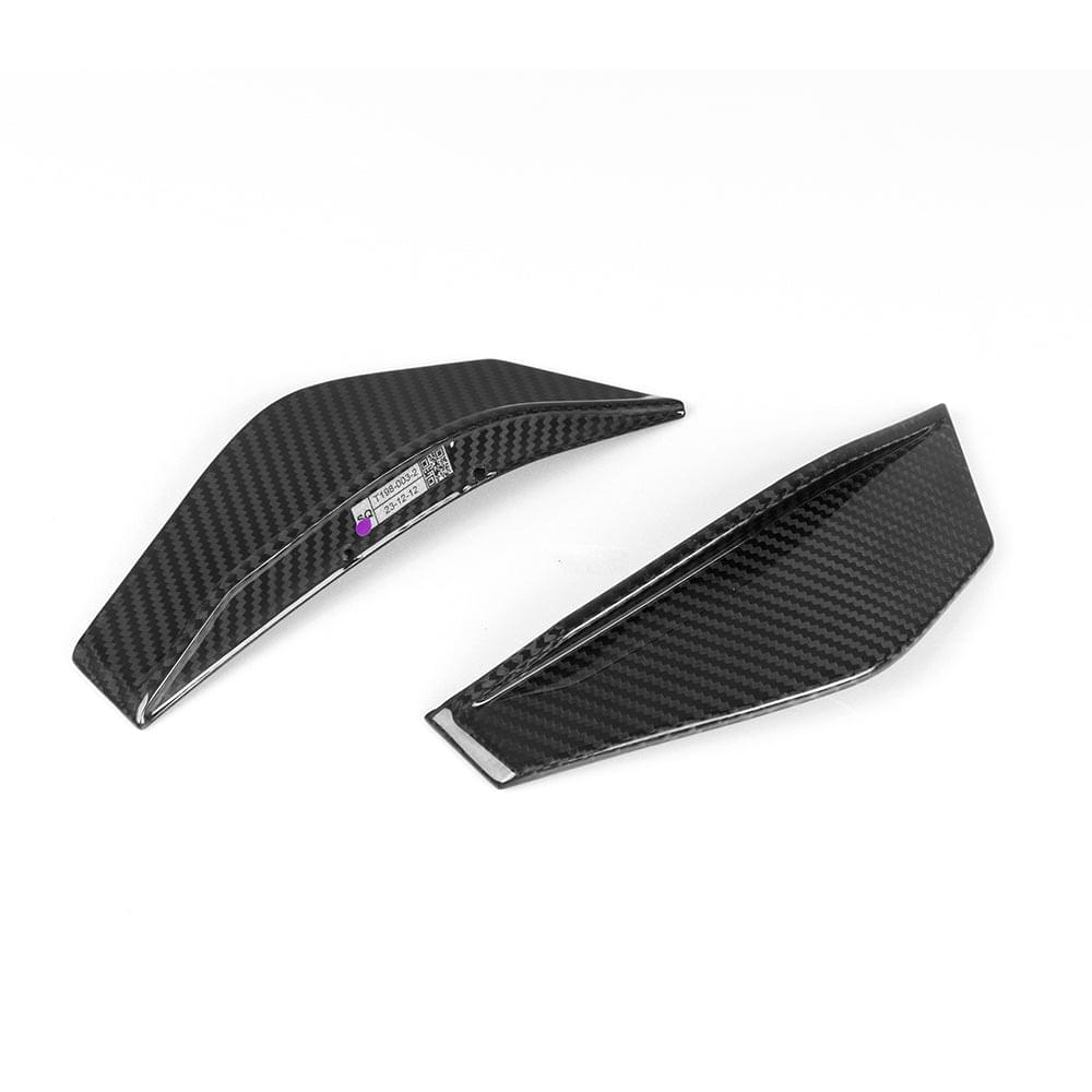 SOOQOO BMW M2 F87 Front Canards In Prepreg Carbon Fiber — product view 3
