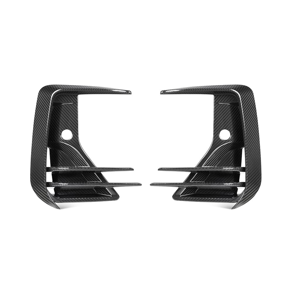 SOOQOO BMW X3 G01 LCI Front Vent Trims In Prepreg Carbon Fiber