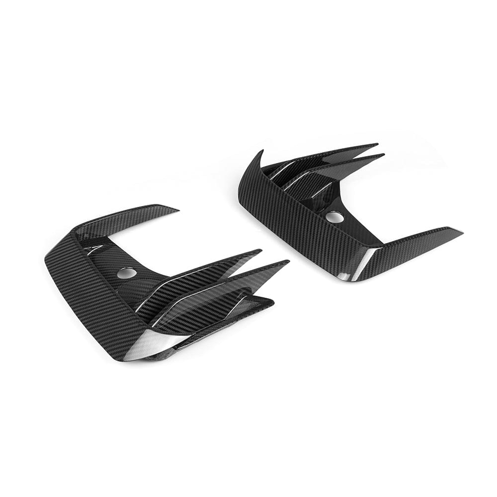 SOOQOO BMW X3 G01 LCI Front Vent Trims In Prepreg Carbon Fiber — product view 3