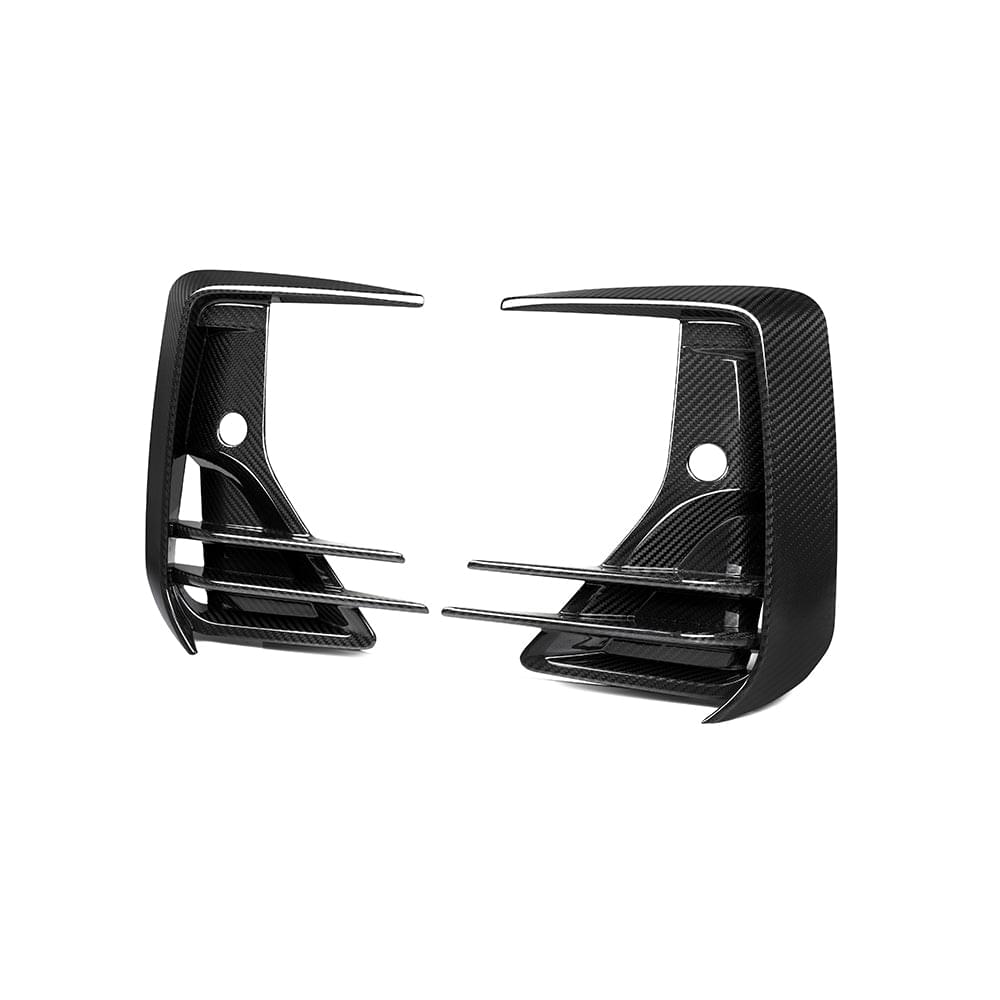SOOQOO BMW X3 G01 LCI Front Vent Trims In Prepreg Carbon Fiber — product view 7
