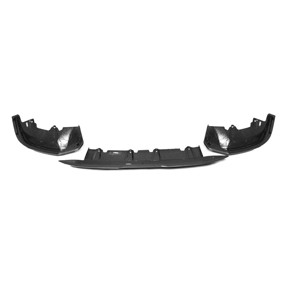 SOOQOO BMW 5 Series G60 Front Lip In Prepreg Carbon Fiber — product view 7