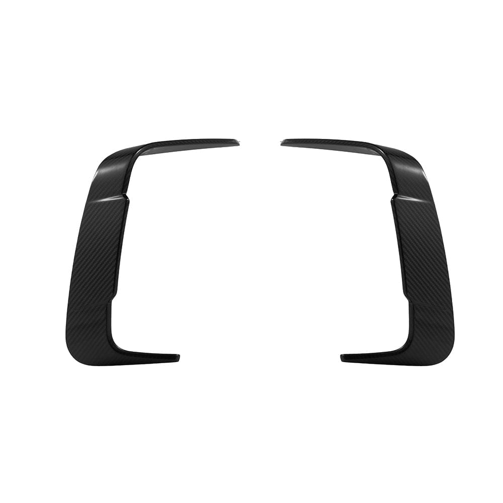 SOOQOO BMW M8 F93 Rear Vent Trim In Prepreg Carbon Fiber — product view 3