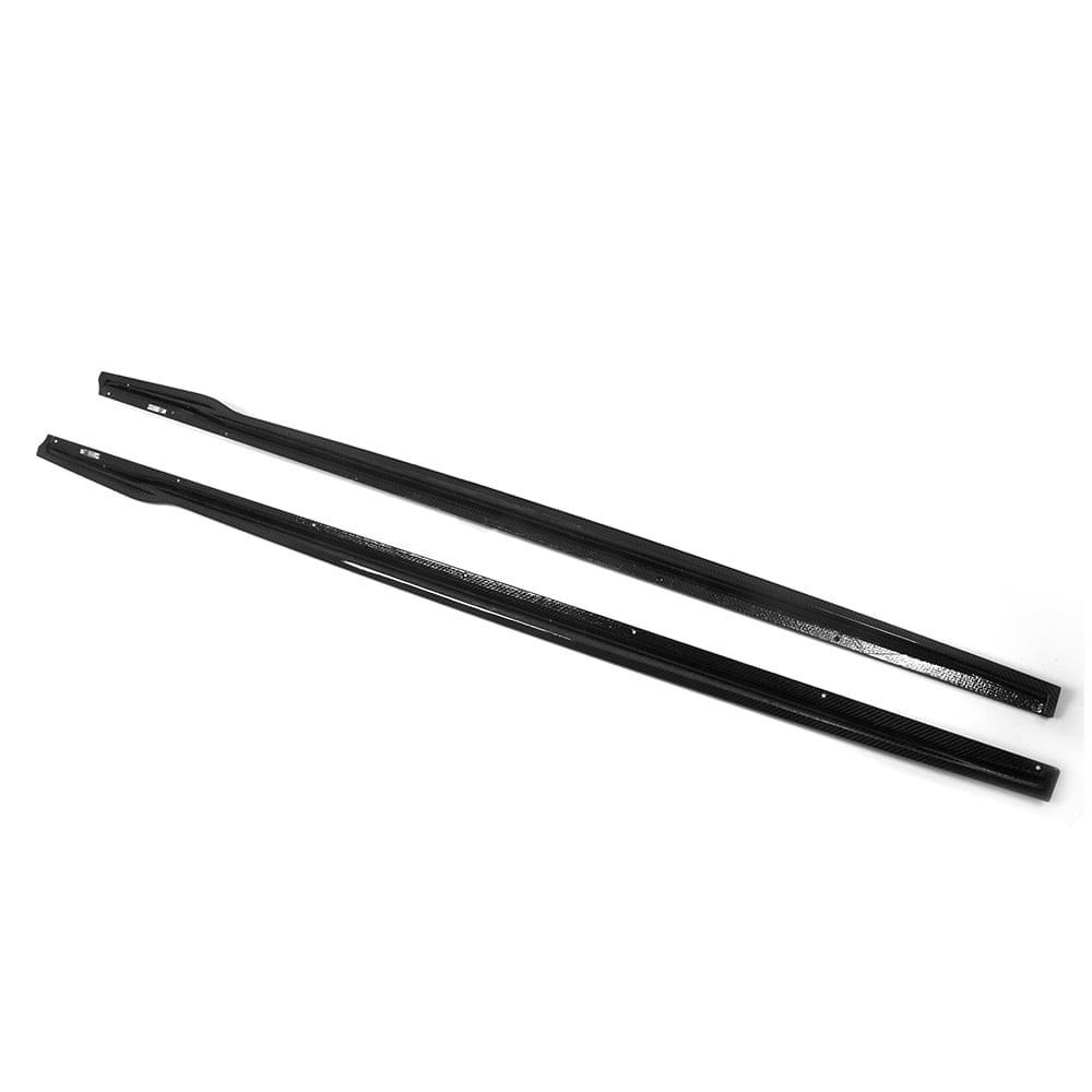 SOOQOO BMW 2 Series G42 Side Skirt In Prepreg Carbon Fiber — product view 3
