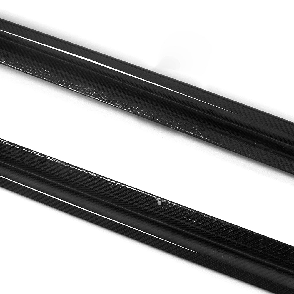 SOOQOO BMW 2 Series G42 Side Skirt In Prepreg Carbon Fiber — product view 7