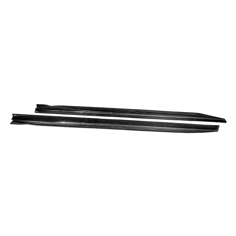SOOQOO BMW i4 G26 Side Skirt In Prepreg Carbon Fiber — product view 3