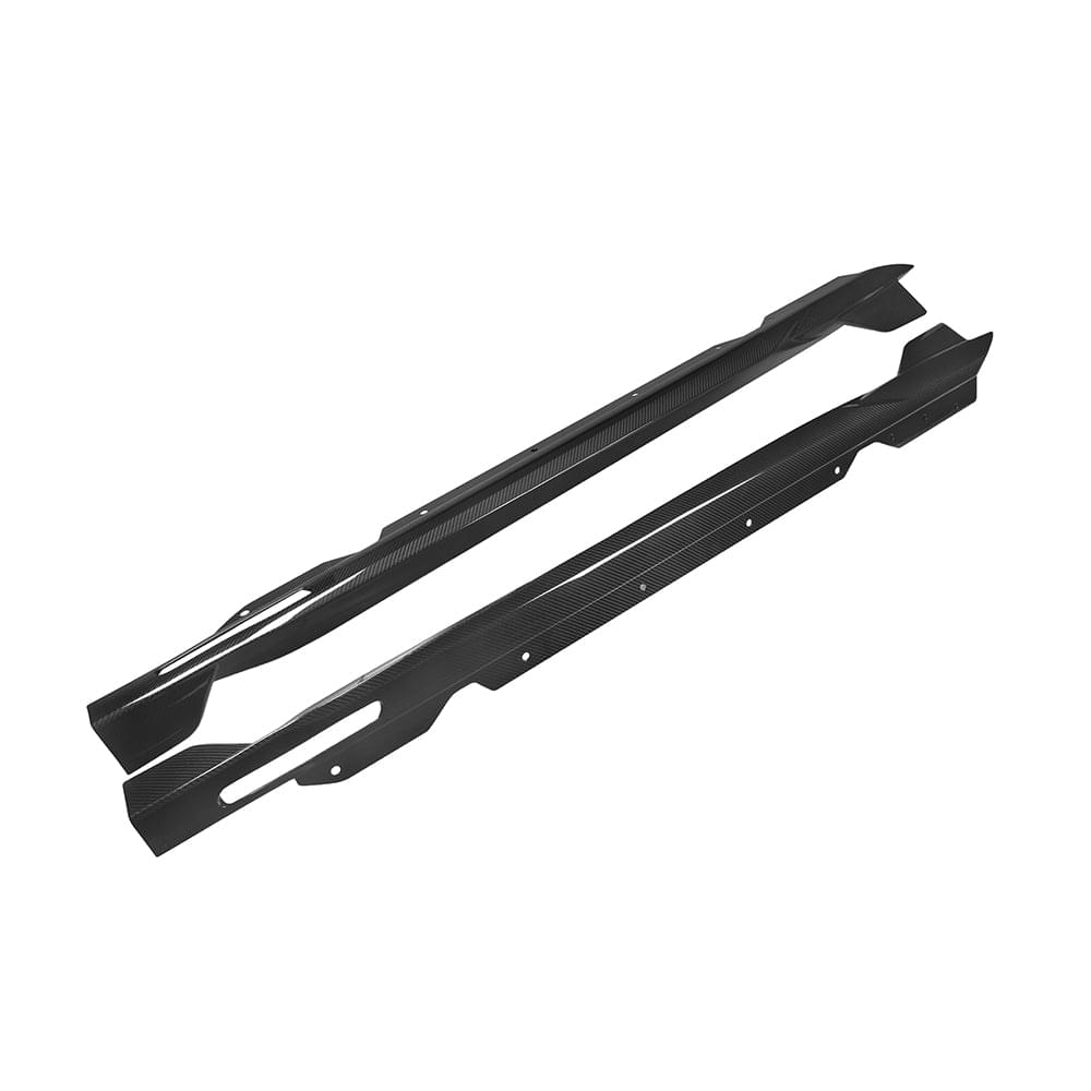 SOOQOO BMW 4 Series G22 Side Skirt In Prepreg Carbon Fiber — product view 5