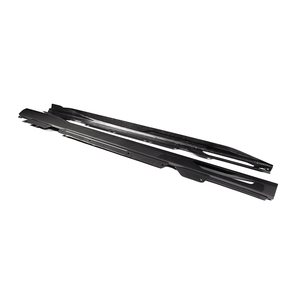 SOOQOO BMW 4 Series G26 Side Skirt In Prepreg Carbon Fiber — product view 7