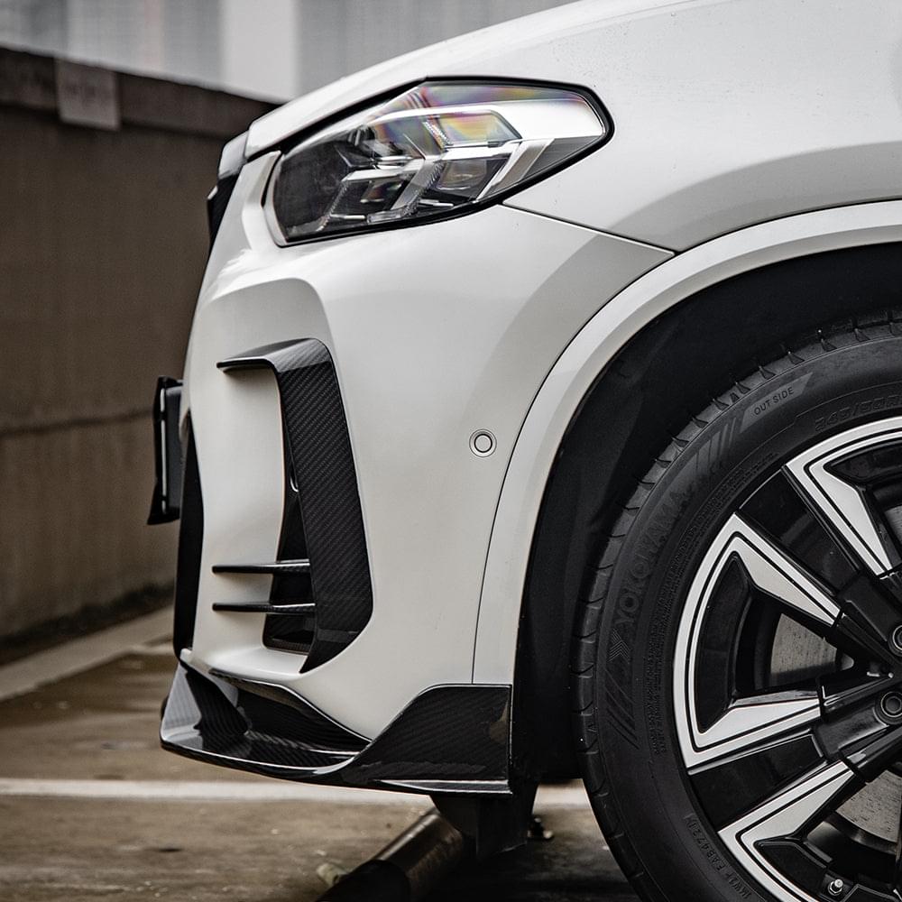 SOOQOO BMW X3 G01 LCI Front Vent Trims In Prepreg Carbon Fiber — product view 6