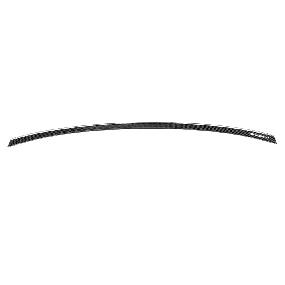 SOOQOO BMW M5 G90 Rear Spoiler In Prepreg Carbon Fiber — product view 7