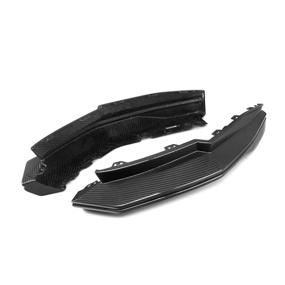 SOOQOO V2 BMW M4 G82 Rear Diffuser W/Brake Light In Prepreg Carbon Fiber — product view 5