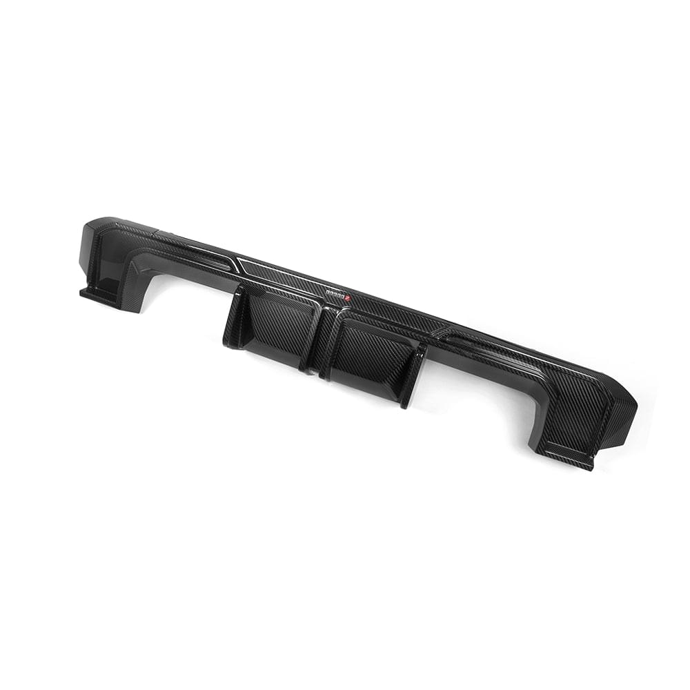 SOOQOO V1 BMW M3 G80 Rear Diffuser In Prepreg Carbon Fiber — product view 3