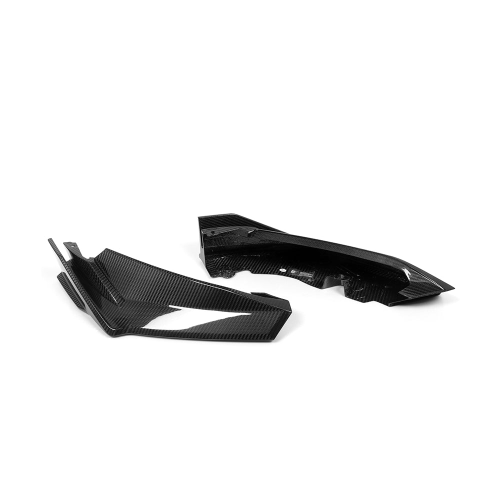 SOOQOO V1 BMW G8x M3 M4 Front Lip In Prepreg Carbon Fiber — product view 7