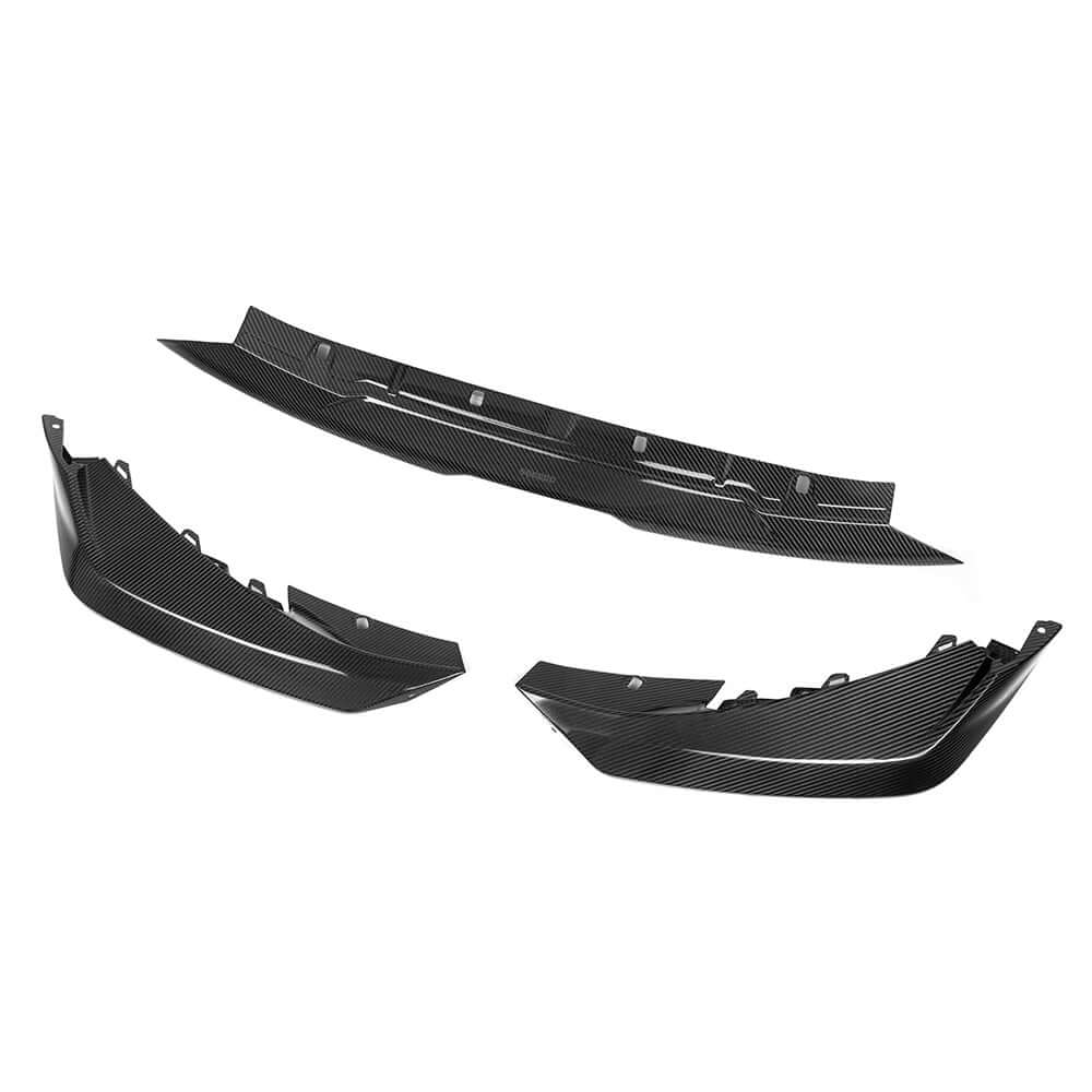 SOOQOO V2 BMW G8x M3 M4 Front Lip In Prepreg Carbon Fiber