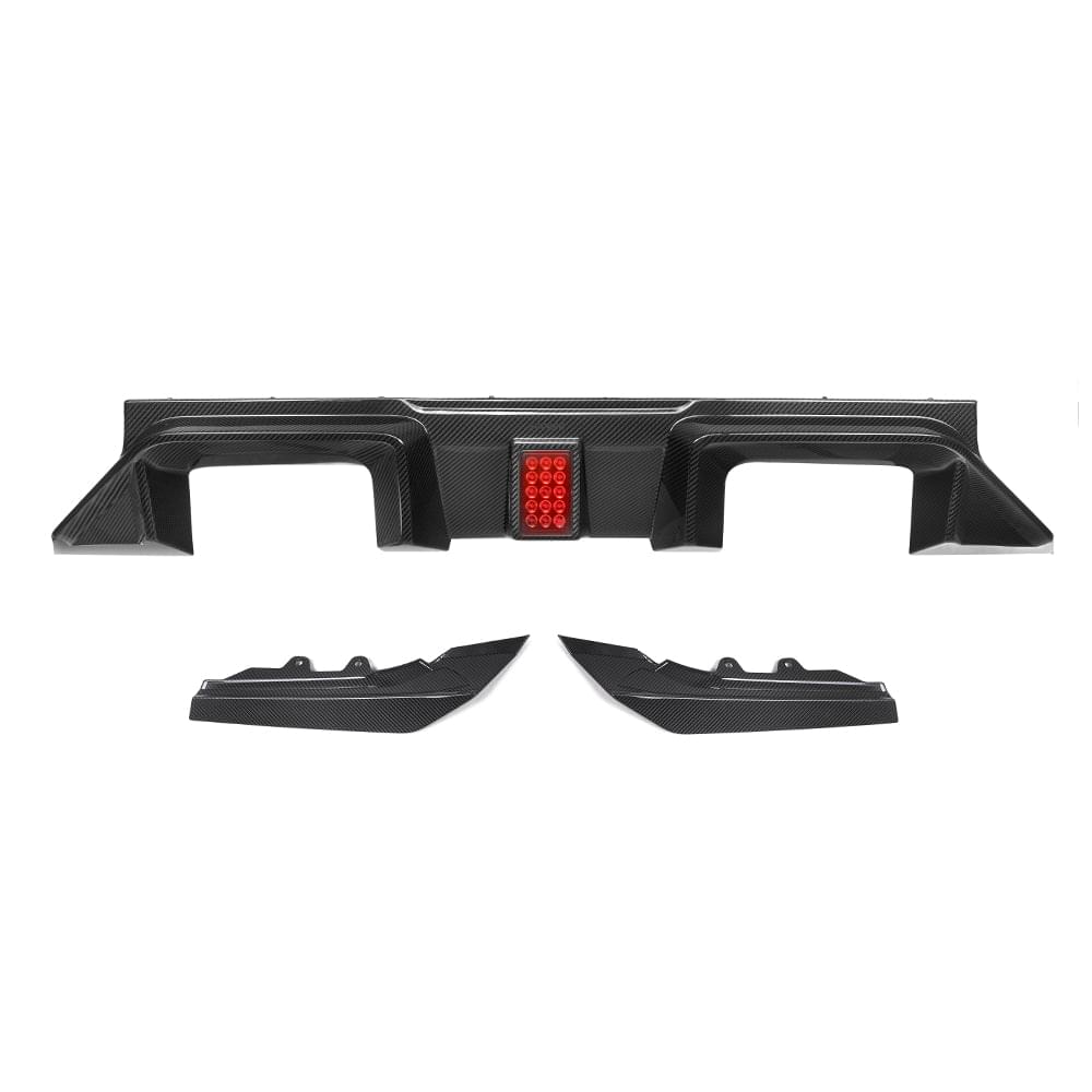 SOOQOO V3 BMW M2 G87 Rear Diffuser In Prepreg Carbon Fiber