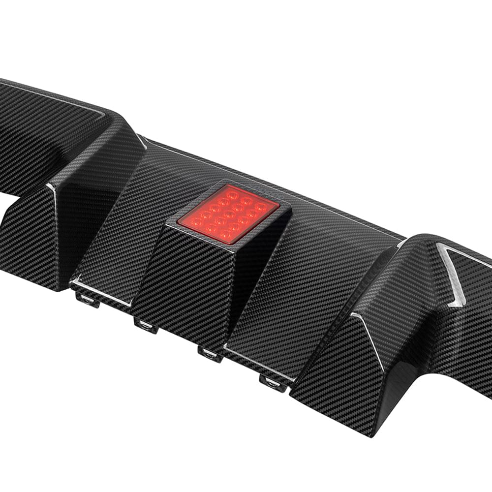 SOOQOO V3 BMW M2 G87 Rear Diffuser In Prepreg Carbon Fiber — product view 9