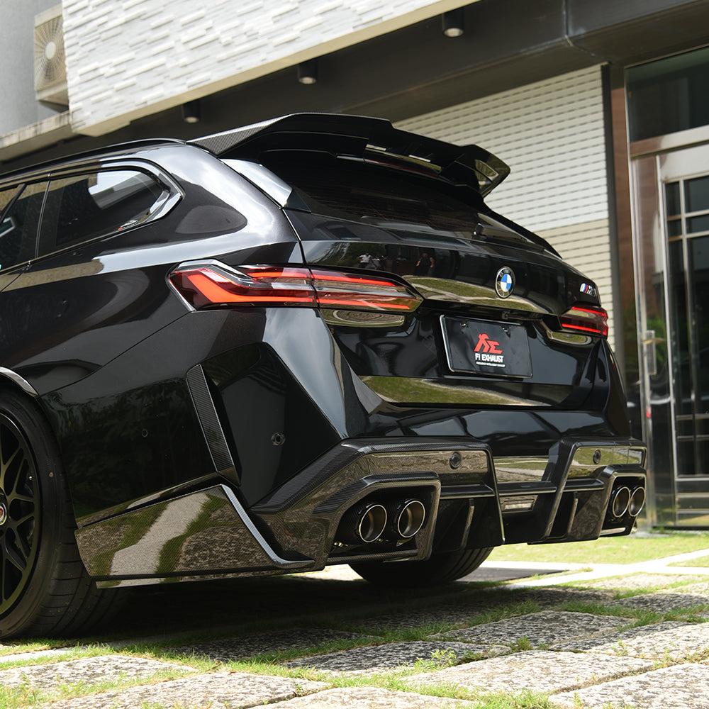 SOOQOO BMW M5 G99 Top Spoiler In Prepreg Carbon Fiber — product view 6