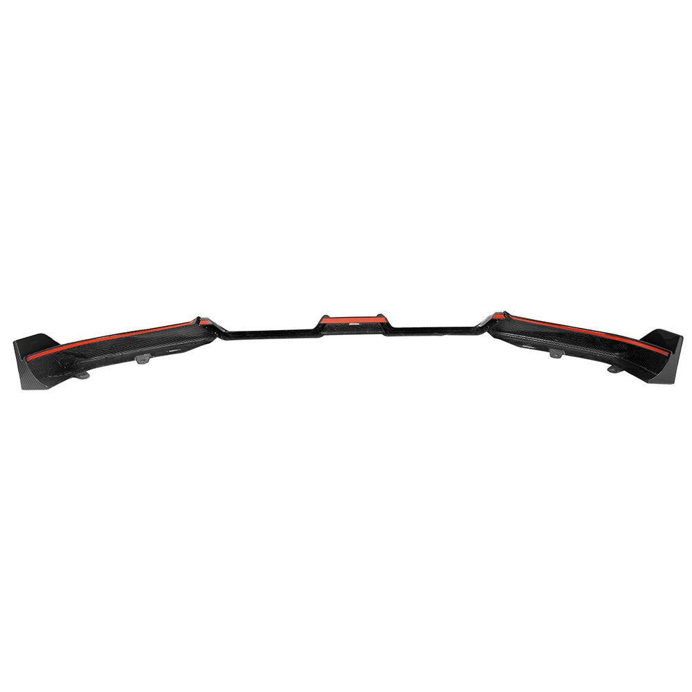 SOOQOO BMW X6 G06 LCI Front Lip In Prepreg Carbon Fiber — product view 7