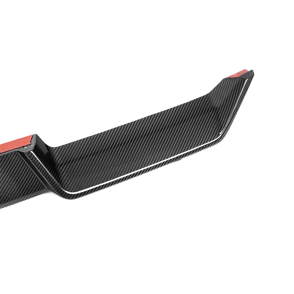 SOOQOO BMW X6 G06 LCI Front Lip In Prepreg Carbon Fiber — product view 9