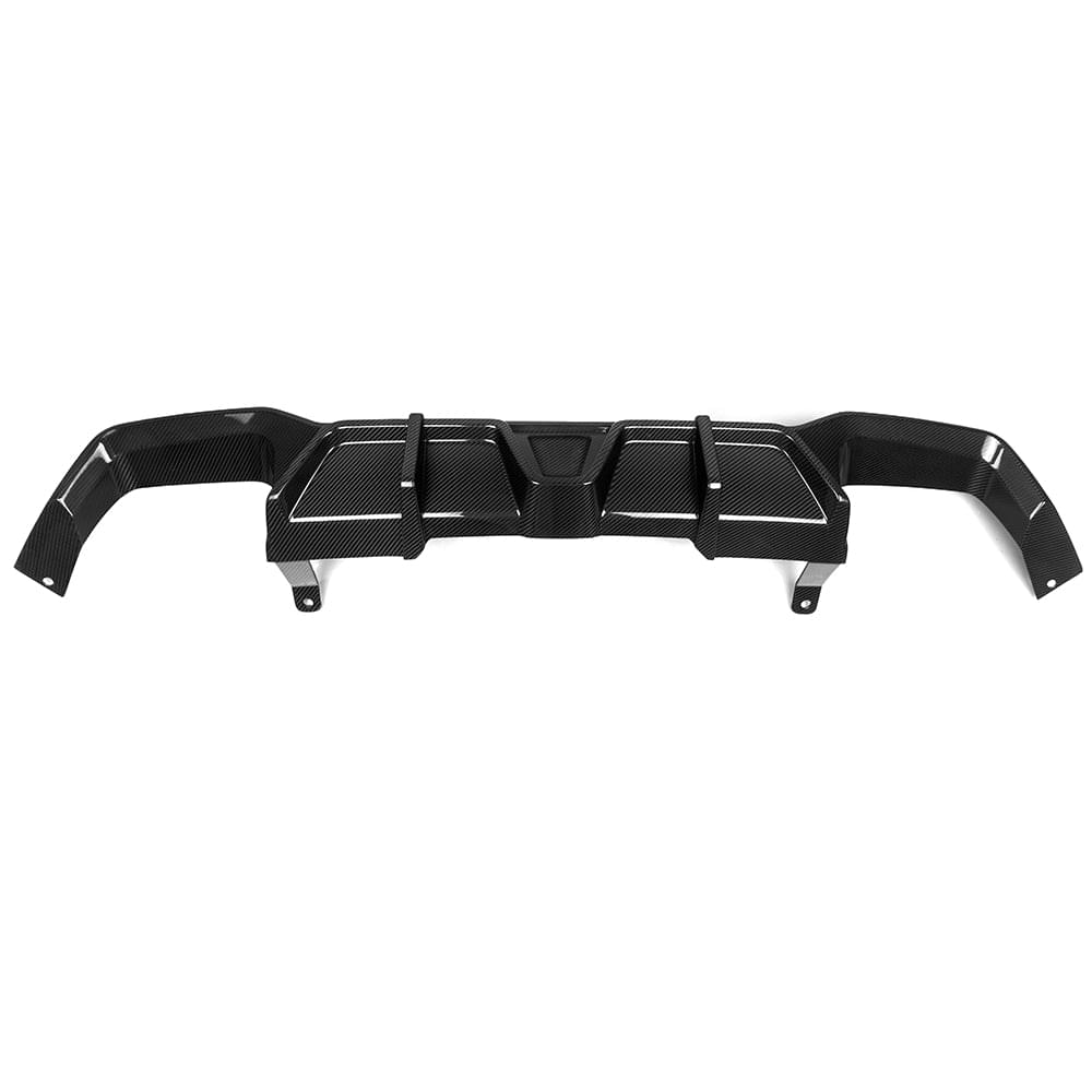 SOOQOO BMW X4M F98 LCI Rear Diffuser In Prepreg Carbon Fiber — product view 4