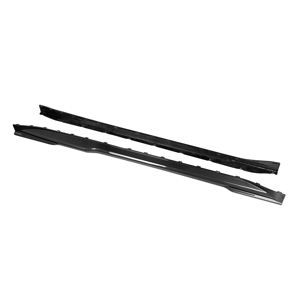 SOOQOO BMW M4 G82 Side Skirt In Prepreg Carbon Fiber
