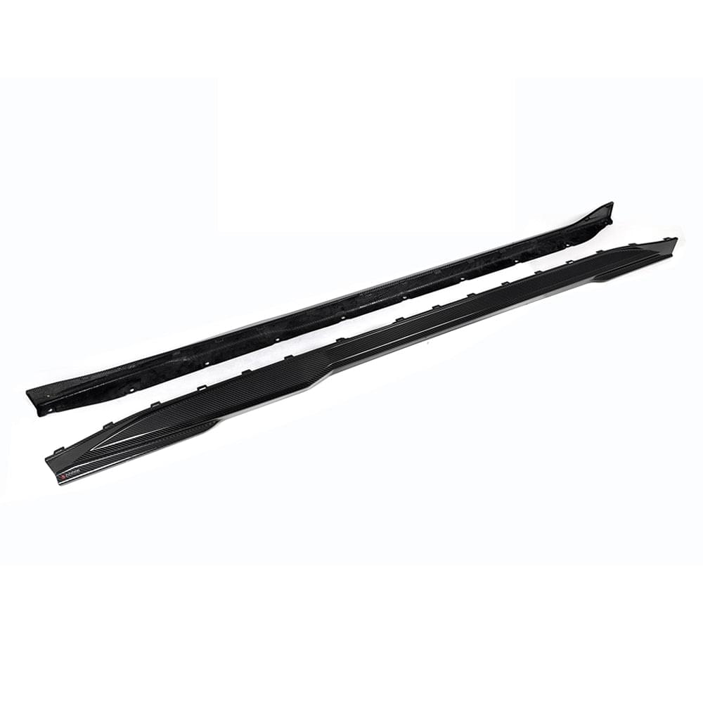 SOOQOO BMW M4 G82 Side Skirt In Prepreg Carbon Fiber — product view 9