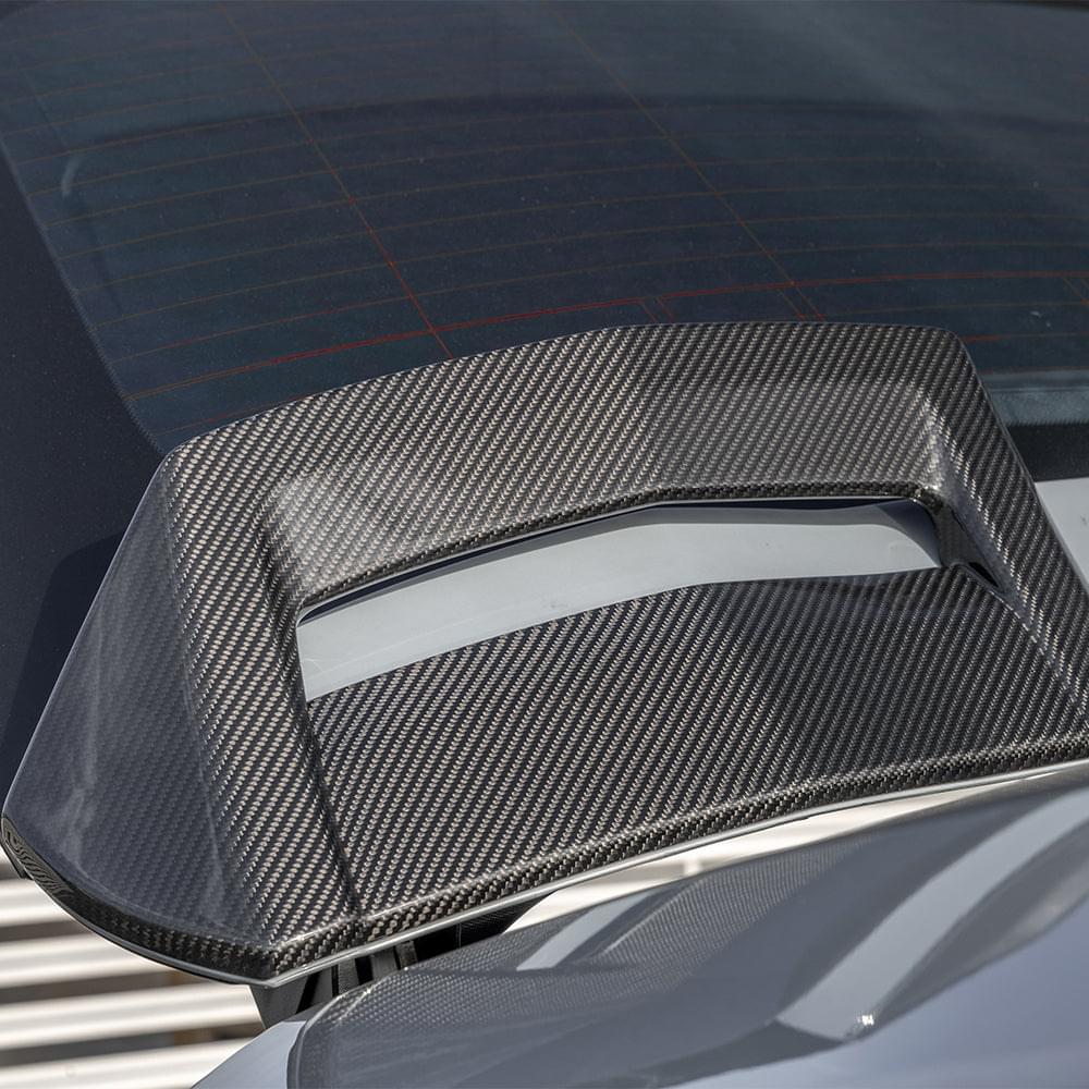 SOOQOO BMW X4M F98 Top Spoiler In Prepreg Carbon Fiber — product view 8