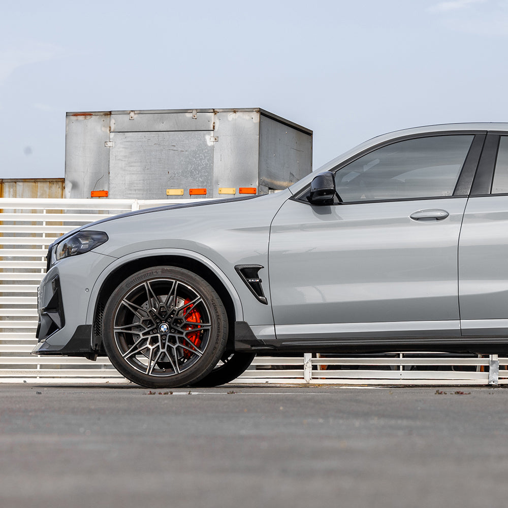 SOOQOO V2 BMW X3M F97 X4M F98 Side Skirt In Prepreg Carbon Fiber — product view 4