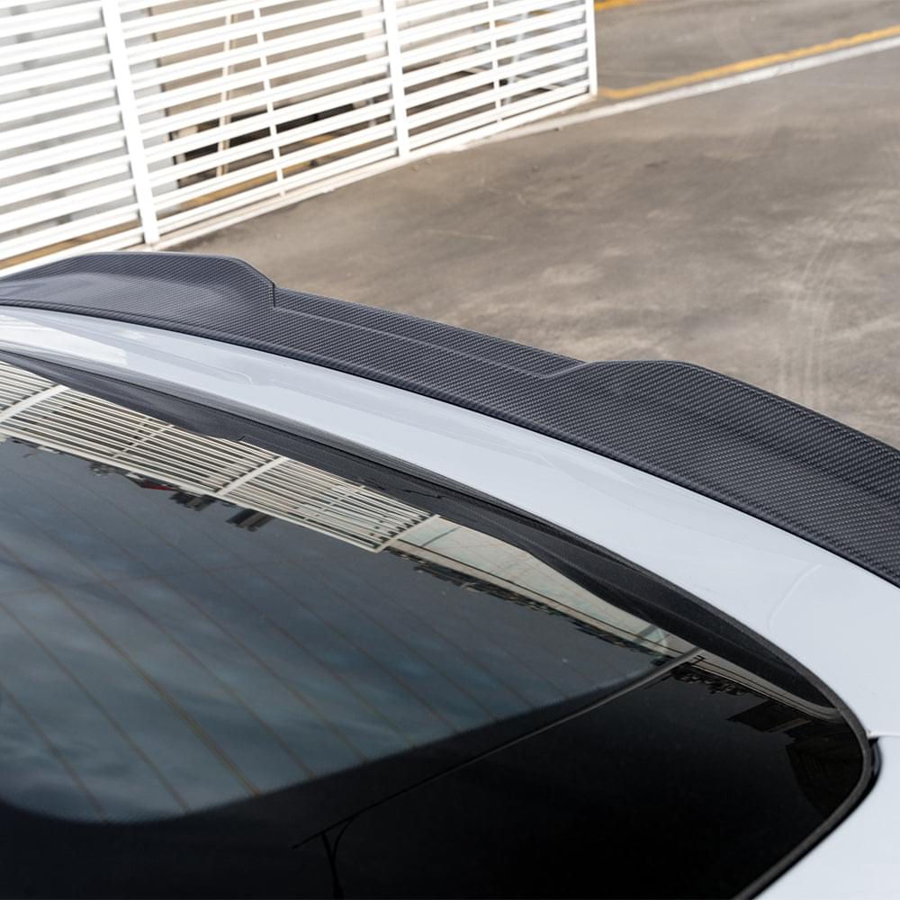 SOOQOO BMW X4M F98 Rear Spoiler In Prepreg Carbon Fiber — product view 10