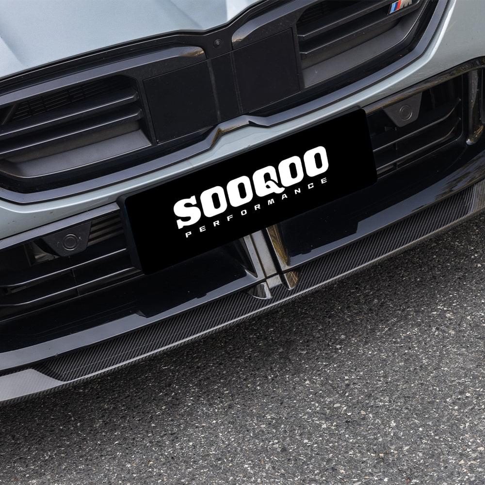 SOOQOO BMW 2 Series F74 Front Lip In Prepreg Carbon Fiber — product view 8