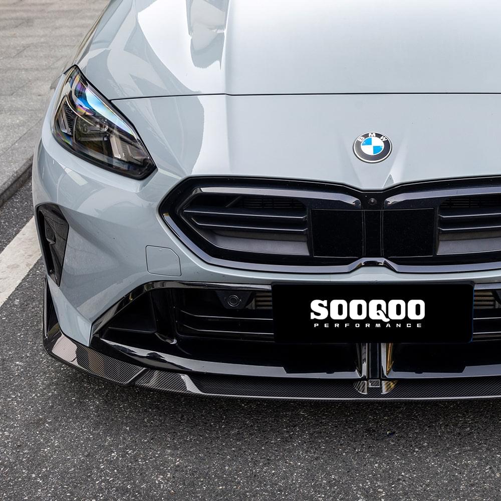 SOOQOO BMW 2 Series F74 Front Lip In Prepreg Carbon Fiber — product view 10