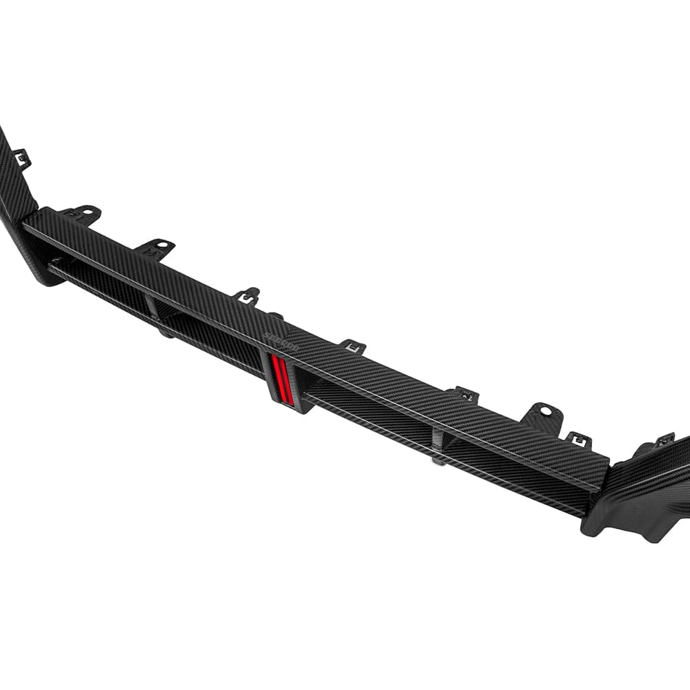 SOOQOO BMW 2 Series F74 Rear Diffuser In Prepreg Carbon Fiber — product view 9