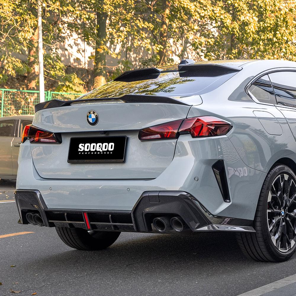 SOOQOO BMW 2 Series F74 Rear Diffuser In Prepreg Carbon Fiber — product view 8