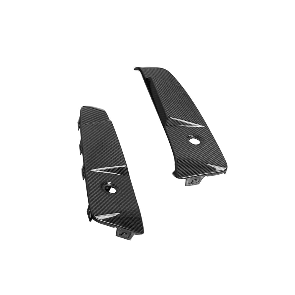 SOOQOO BMW X3 G45 Rear Bumper Inserts In Prepreg Carbon Fiber — product view 5