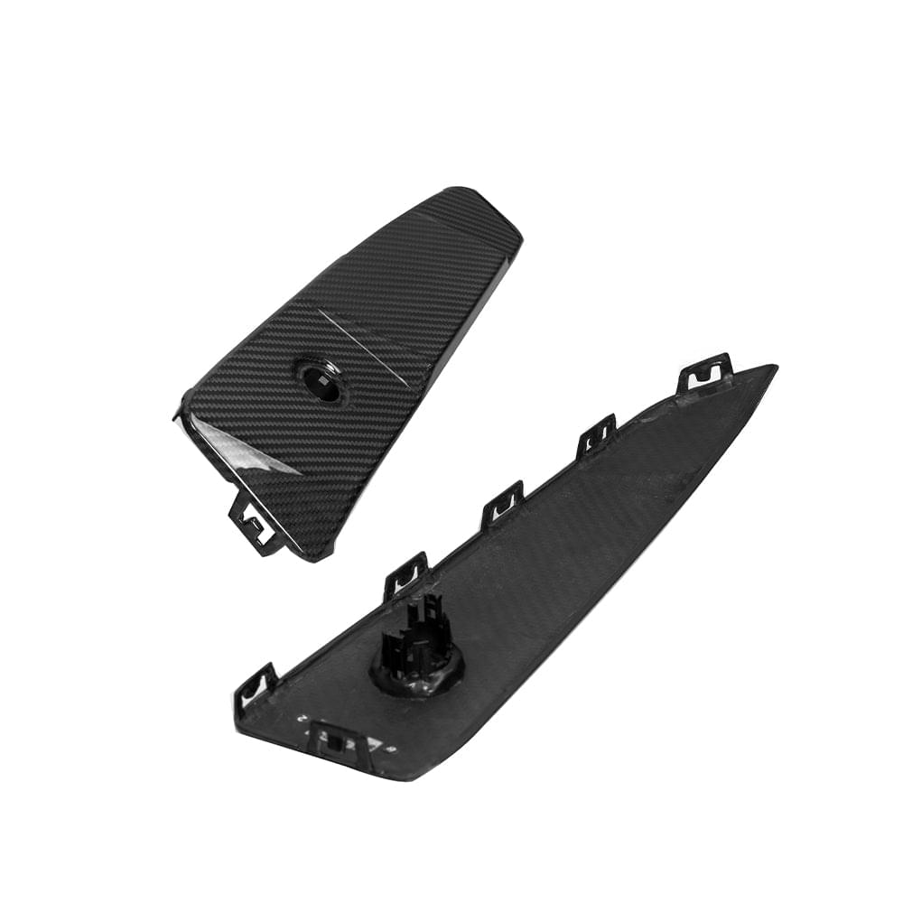 SOOQOO BMW X3 G45 Rear Bumper Inserts In Prepreg Carbon Fiber — product view 9
