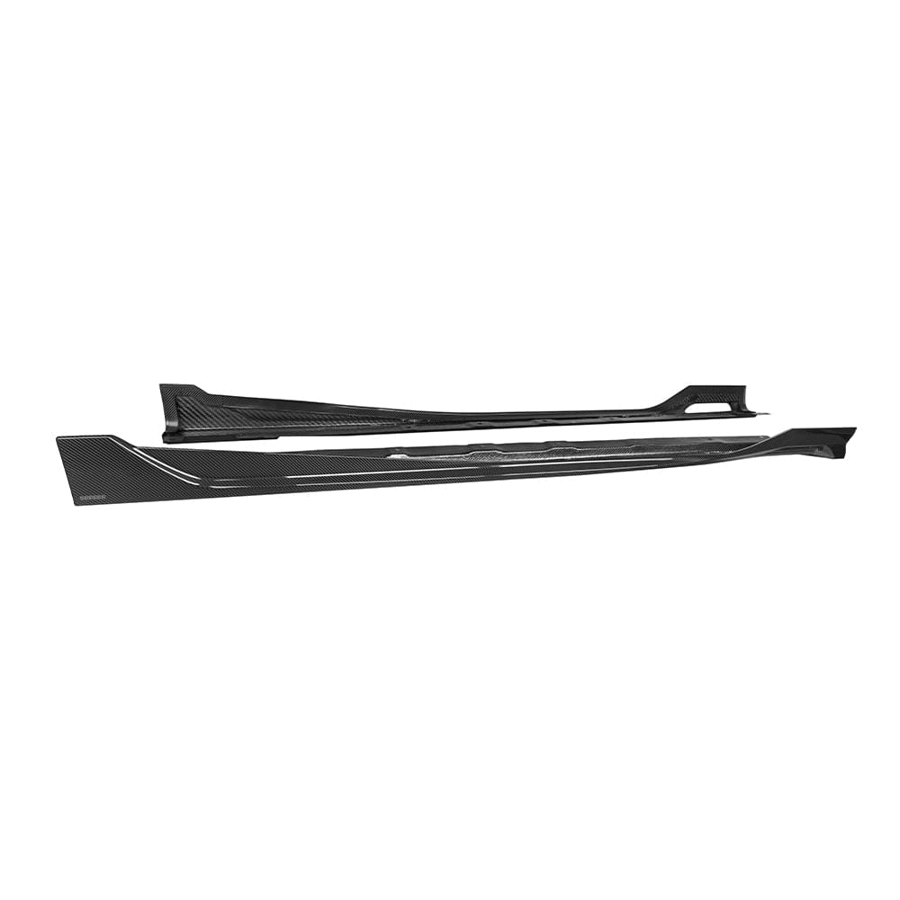 SOOQOO BMW X3 G45 Side Skirt In Prepreg Carbon Fiber — product view 7