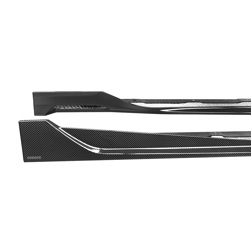 SOOQOO BMW X3 G45 Side Skirt In Prepreg Carbon Fiber — product view 11